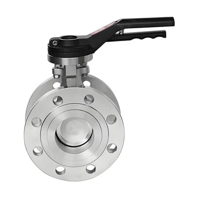 Valvola a farfalla doppia offset